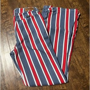 Red white and blue wranglers